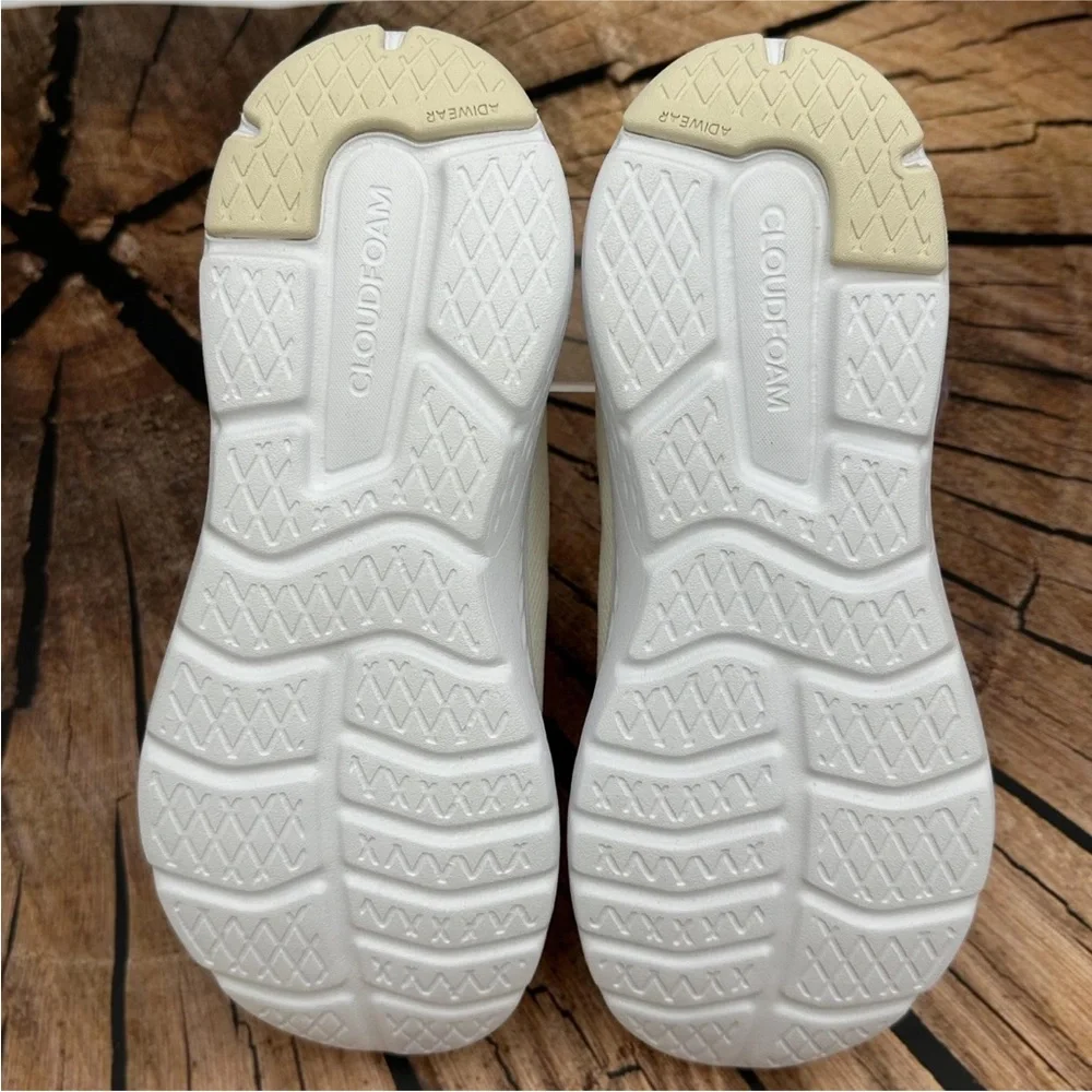 Adidas Shoes Womens Size 7.5 White Cloudfoam Move Slip On Walking Comfort JI4831 - Picture 10 of 11